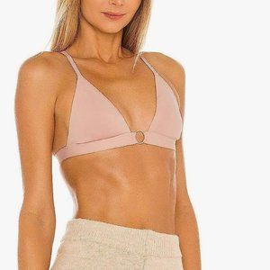 Free People X Revolve Oh Scuba Bralette in Nude. - Size Small